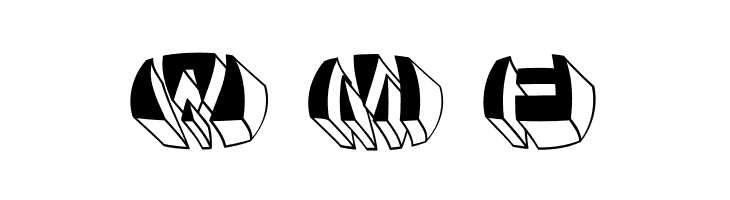 LetterBuildingsRoundContrast  Free Fonts Download