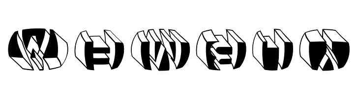 LetterBuildingsRoundContrast  Free Fonts Download