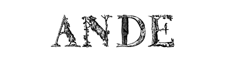 LettersAnimales  Free Fonts Download