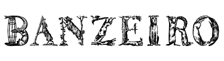 LettersAnimales  Free Fonts Download