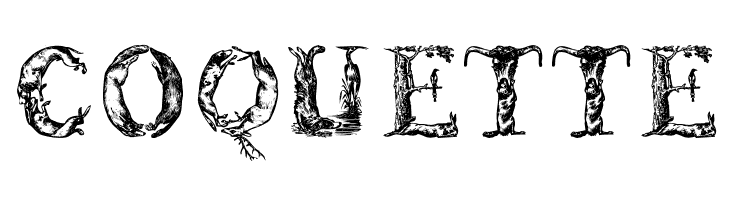 LettersAnimales  Free Fonts Download