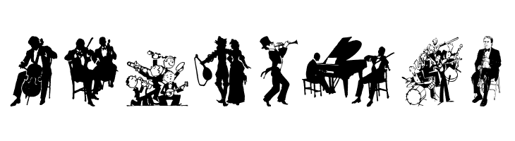MusiciansTwo  Free Fonts Download