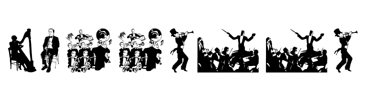 MusiciansTwo  Free Fonts Download