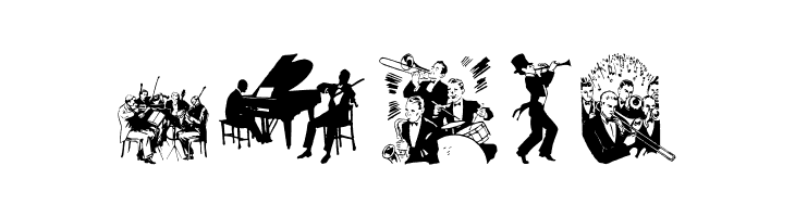 MusiciansTwo  Free Fonts Download