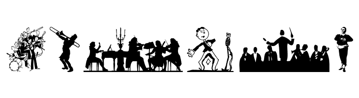 MusiciansTwo  Free Fonts Download