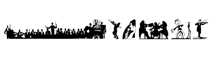 MusiciansTwo  Free Fonts Download