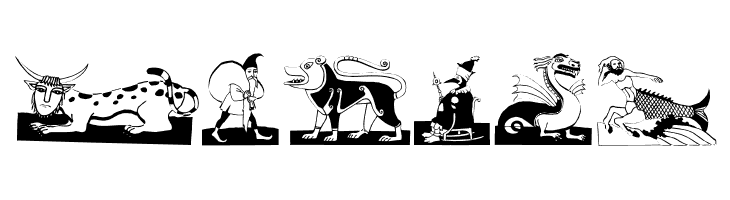 MythologicalBats  Free Fonts Download