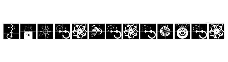 AbstractFacesThree  Free Fonts Download