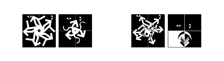 AbstractFacesThree  Free Fonts Download