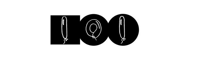 BalloonDigits  Free Fonts Download