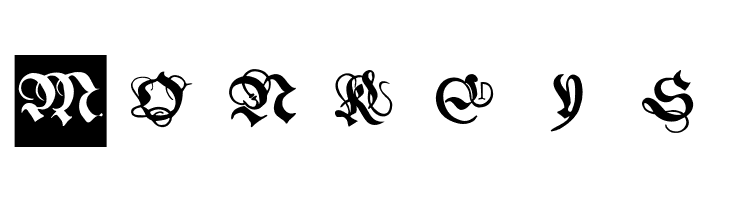 MKanzleiCaps-One  Free Fonts Download