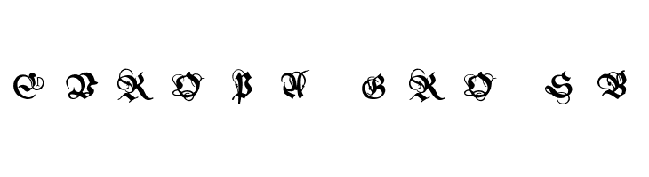 MKanzleiCaps-One  Free Fonts Download