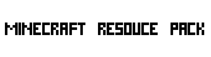 MINECRAFT%2BRESOUCE%2BPACK Pixel Cyr Normal Font