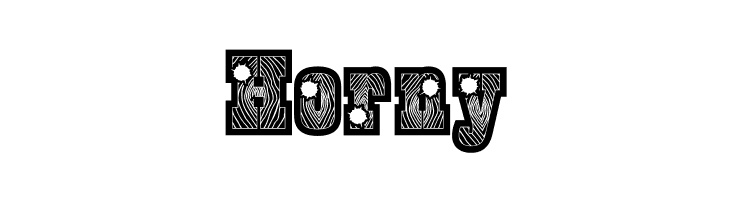 BurrisBlackShootout  Free Fonts Download