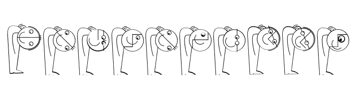 LogoModelsBowToBoss  Free Fonts Download