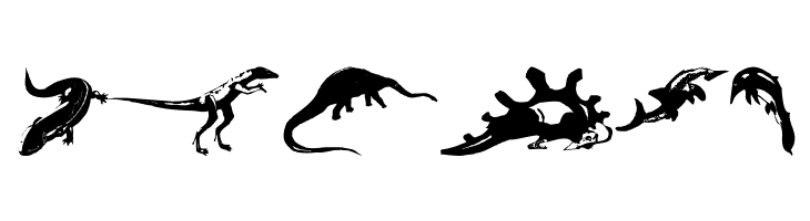 NewDinos  Free Fonts Download