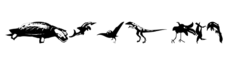 NewDinos  Free Fonts Download