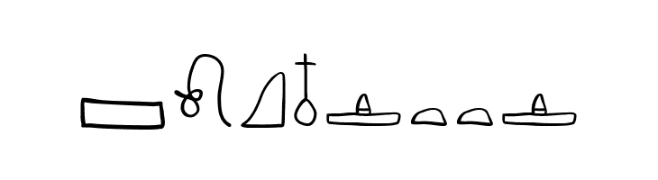 HierobatsSketches  Free Fonts Download