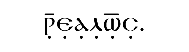 Coptic Bold  Free Fonts Download