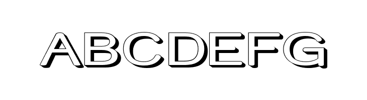 Street Shadow - Expanded  Free Fonts Download