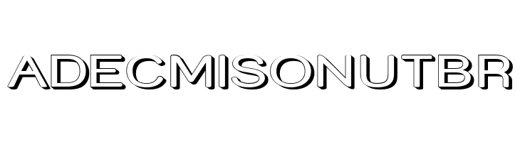 Street Shadow - Expanded  Free Fonts Download