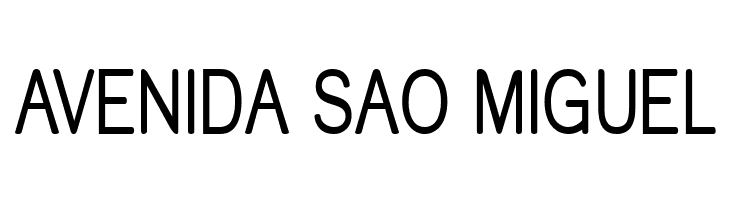 Street Variation - Narrow  Free Fonts Download