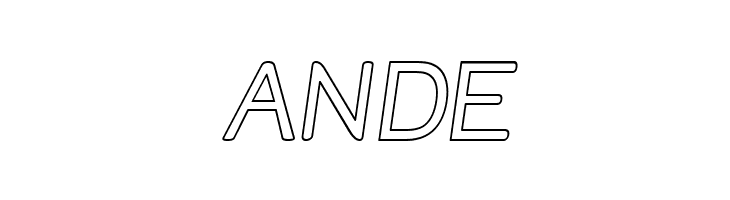 Street Outline Italic  Free Fonts Download