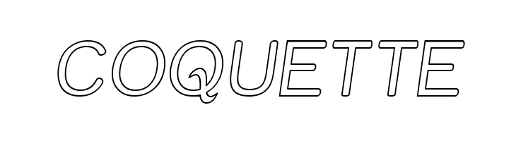 Street Outline Italic  Free Fonts Download