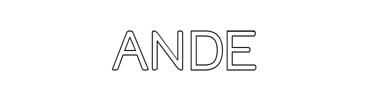 Street Outline  Free Fonts Download