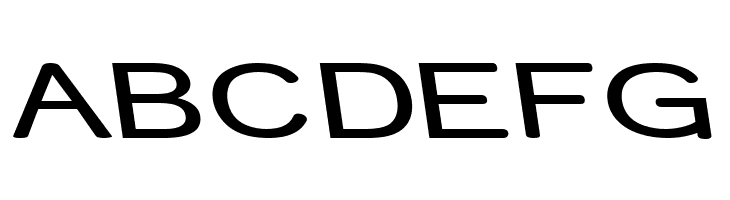 ABCDEFG Street Variation - Rev Exp Font