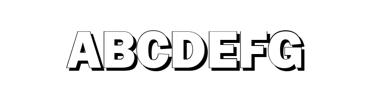 Goffik-Shadow  Free Fonts Download