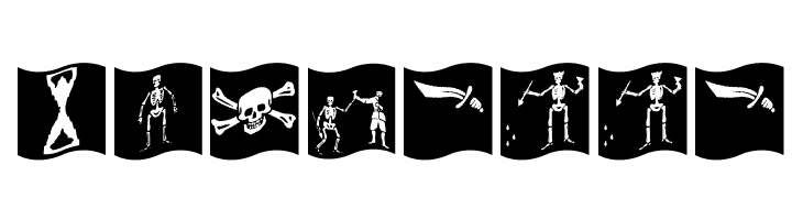 PiratsSymbolsArtefacts  Free Fonts Download