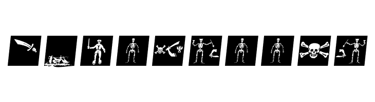 PiratsSymbolsArtefacts  Free Fonts Download