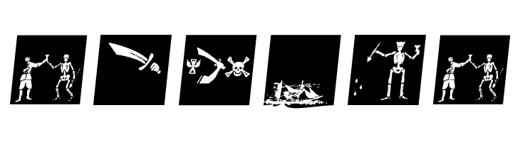 PiratsSymbolsArtefacts  Free Fonts Download