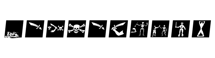 PiratsSymbolsArtefacts  Free Fonts Download