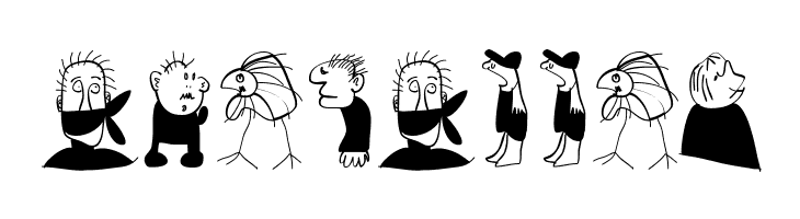 HeadsAndHandsTwo  Free Fonts Download