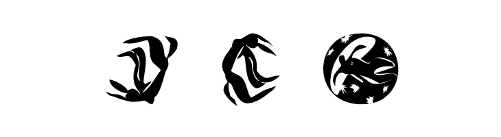 MKSilhouettaRound  Free Fonts Download