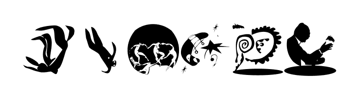 MKSilhouettaRound  Free Fonts Download