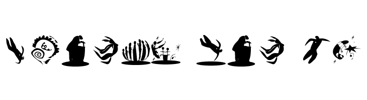 MKSilhouettaRound  Free Fonts Download