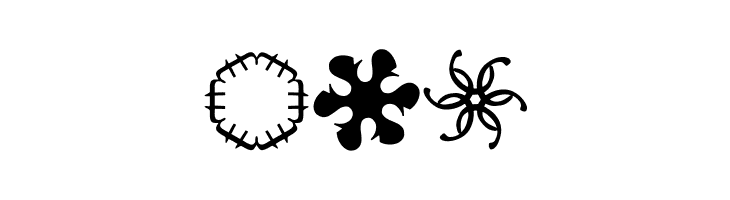 KaleidoBats  Free Fonts Download