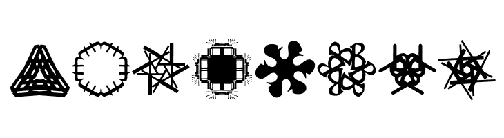 KaleidoBats  Free Fonts Download