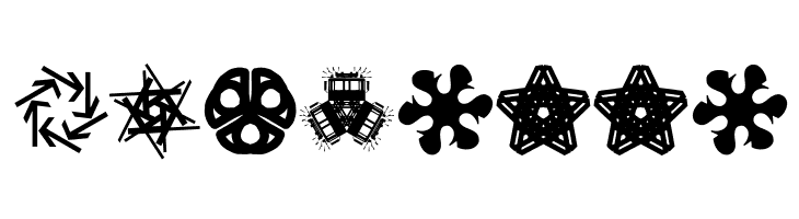 KaleidoBats  Free Fonts Download