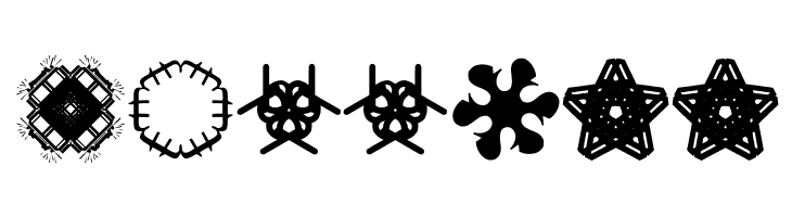 KaleidoBats  Free Fonts Download