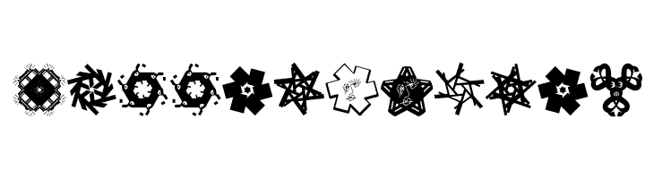 KaleidoBats  Free Fonts Download