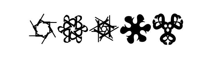 KaleidoBats  Free Fonts Download