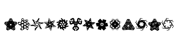KaleidoBats  Free Fonts Download