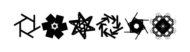 KaleidoBats  Free Fonts Download