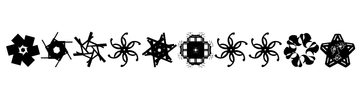 KaleidoBats  Free Fonts Download
