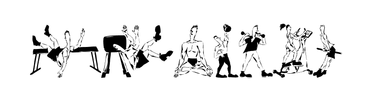 AthletenEins  Free Fonts Download