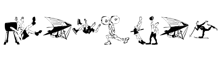 AthletenEins  Free Fonts Download